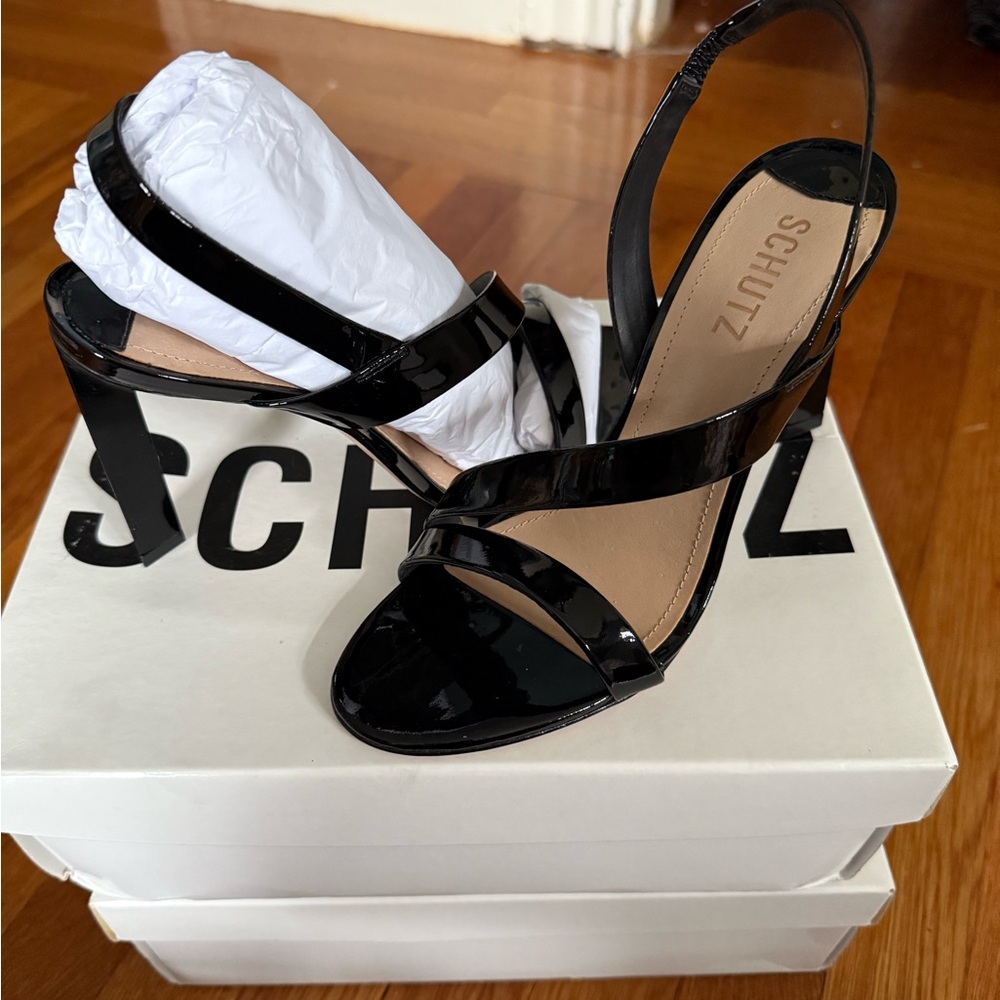 Schutz Kelly Black Women's Heels